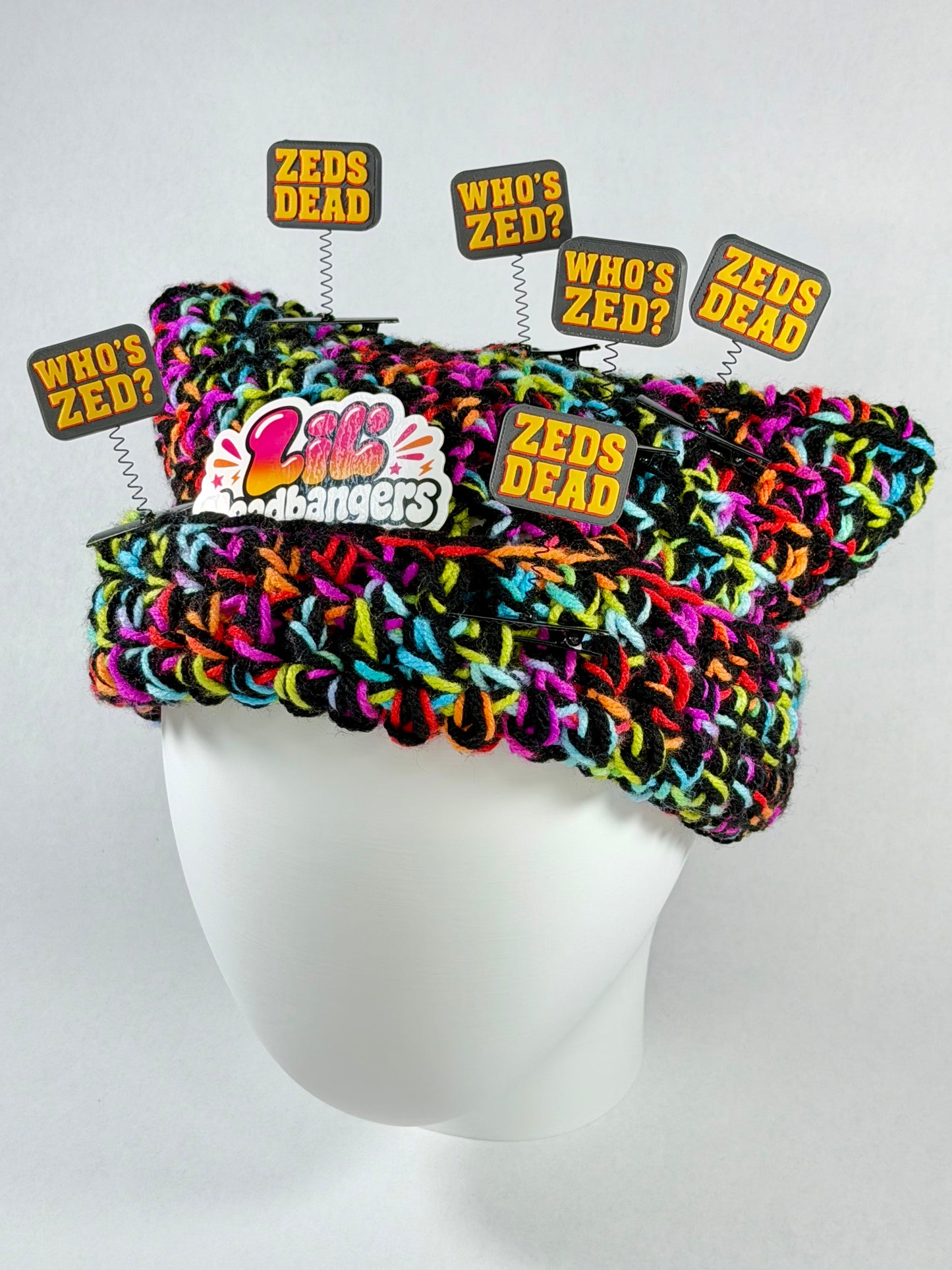 "WHO'S ZED" Sprout Clips - Pack of 2