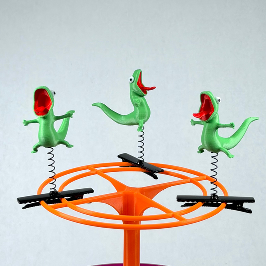 SCREAMING LIZARD Sprouts - Pack of 3 Festival Sprout Clips / EDM Rave Accessory