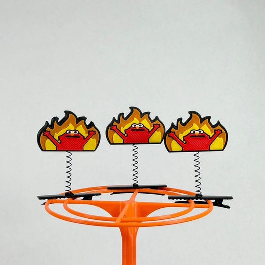 CHAOS ELMO Sprouts - Pack of 3 Festival Sprout Clips / EDM Rave Accessory