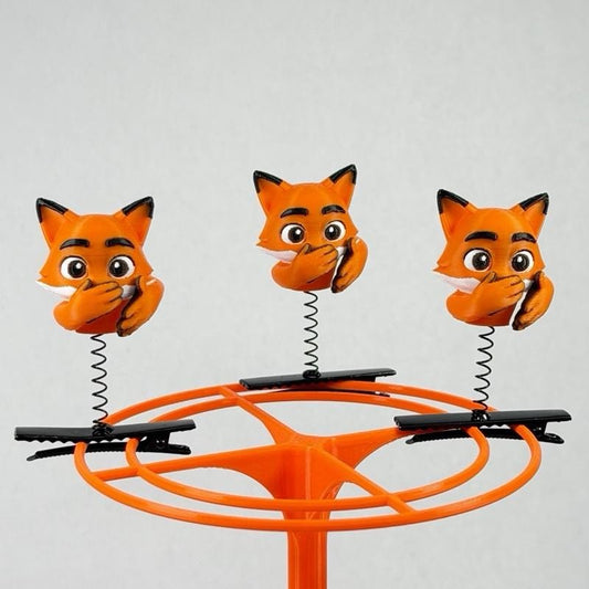 SCUBA FOX Sprouts - Pack of 3 Festival Sprout Clips / EDM Rave Accessory